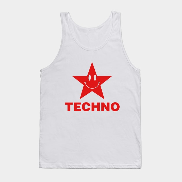 Techno Star Tank Top by Stupiditee